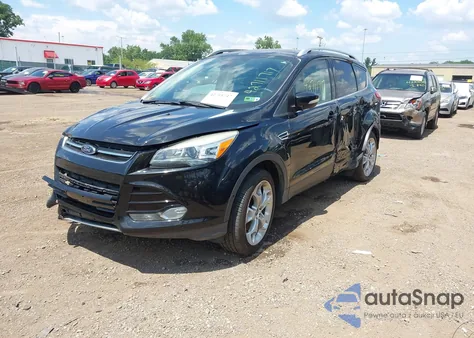 2014 Ford Escape Titanium из США, поврежденный, VIN 1FMCU9JX4EUD85866